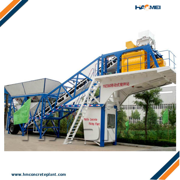 mobile batching plant video