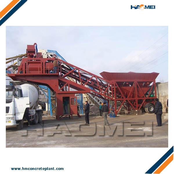 mobile concrete mixing plant for sale